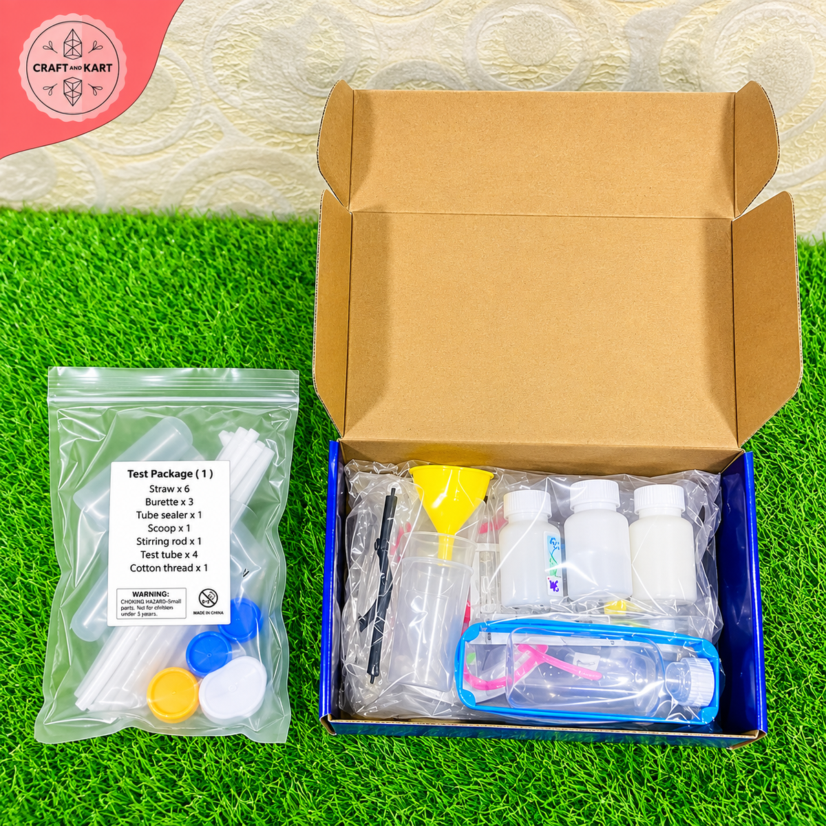 Science Lab Kit for Kids 3+ | 125 Science Experiments Home Experiment Set | Educational STEM Science Kit