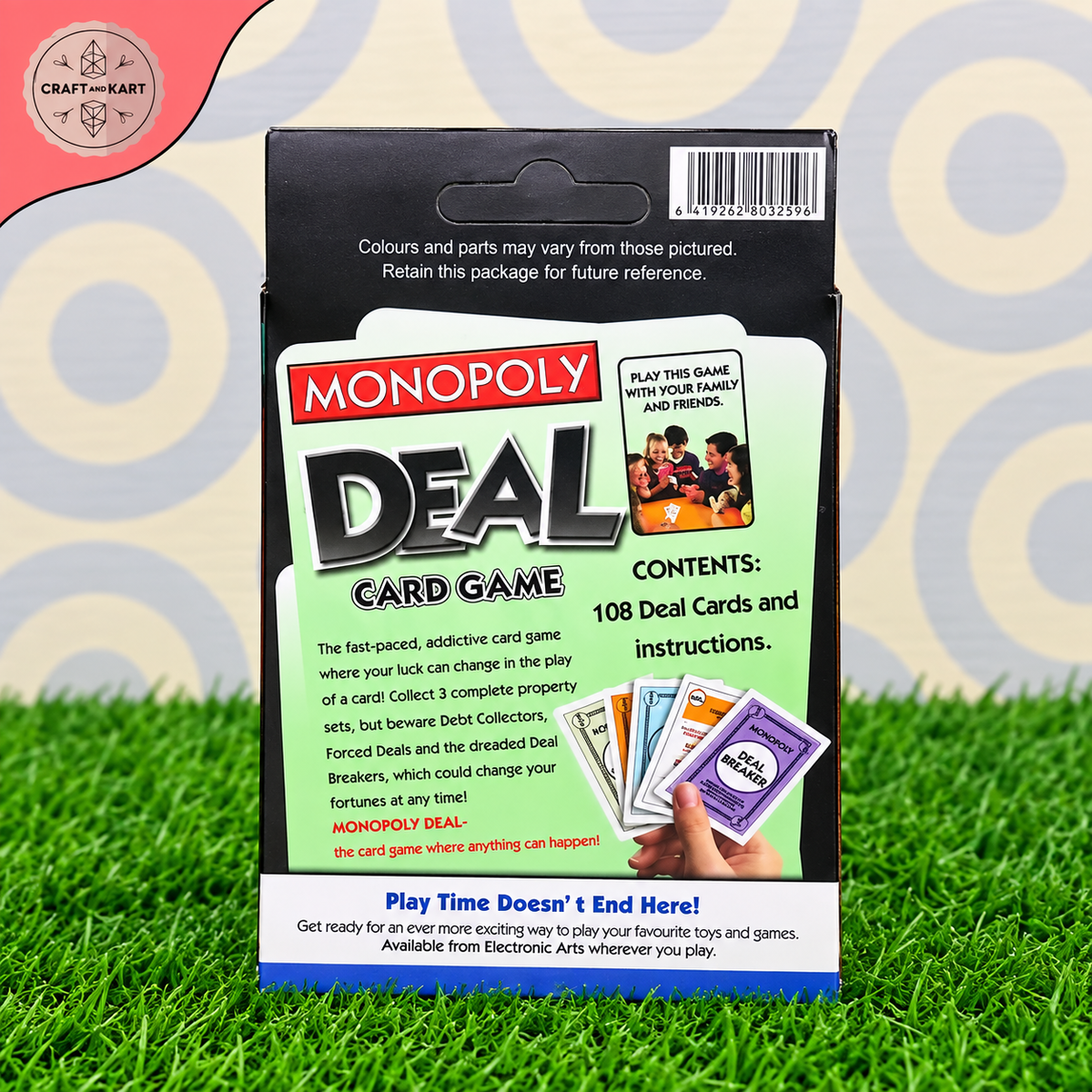 Educational Monopoly Deal Card Game