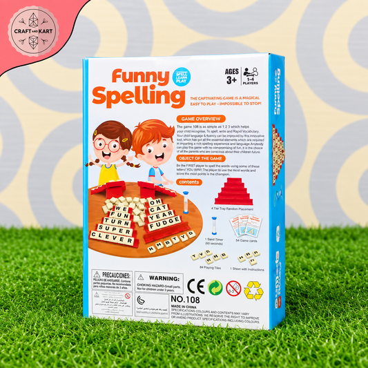 Funny Spelling Toy The Ultimate Word-Building Challenge