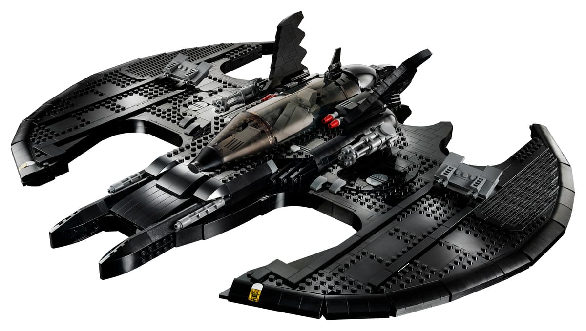 Batman Batwing Building Blocks Set – 2363 Pieces Superhero Aircraft DIY Construction Toy for Adults
