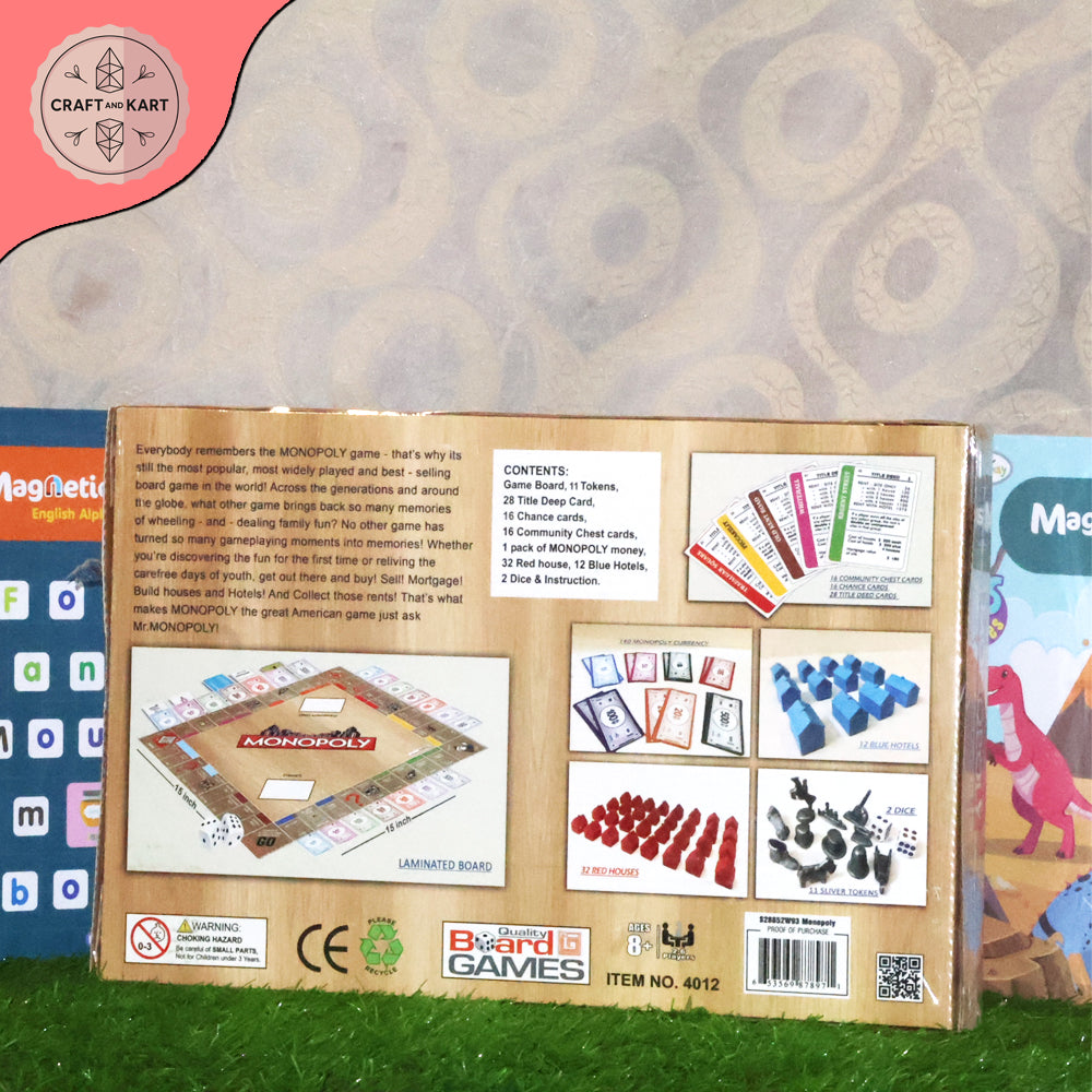 Educational Monopoly Game for Kids