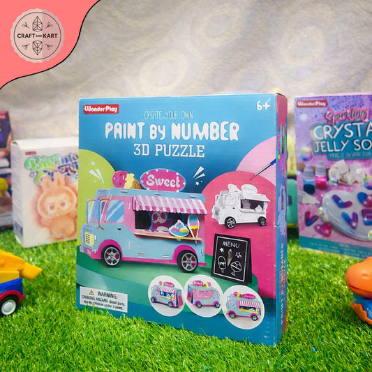 Paint By Number 3D Puzzle