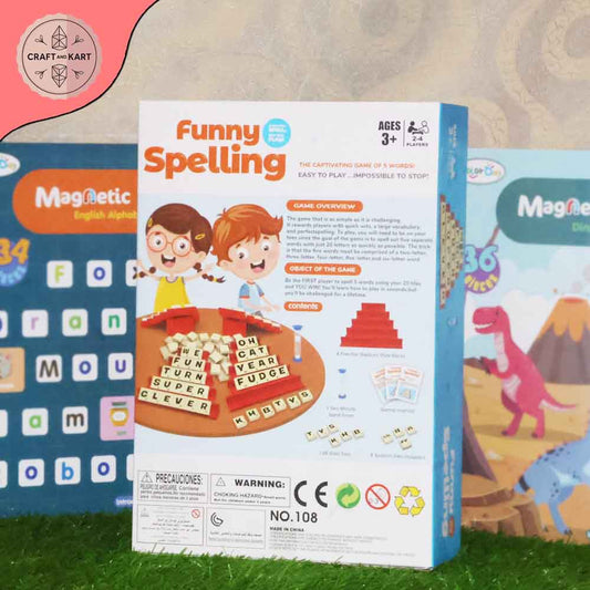 Funny Spelling Toy The Ultimate Word-Building Challenge