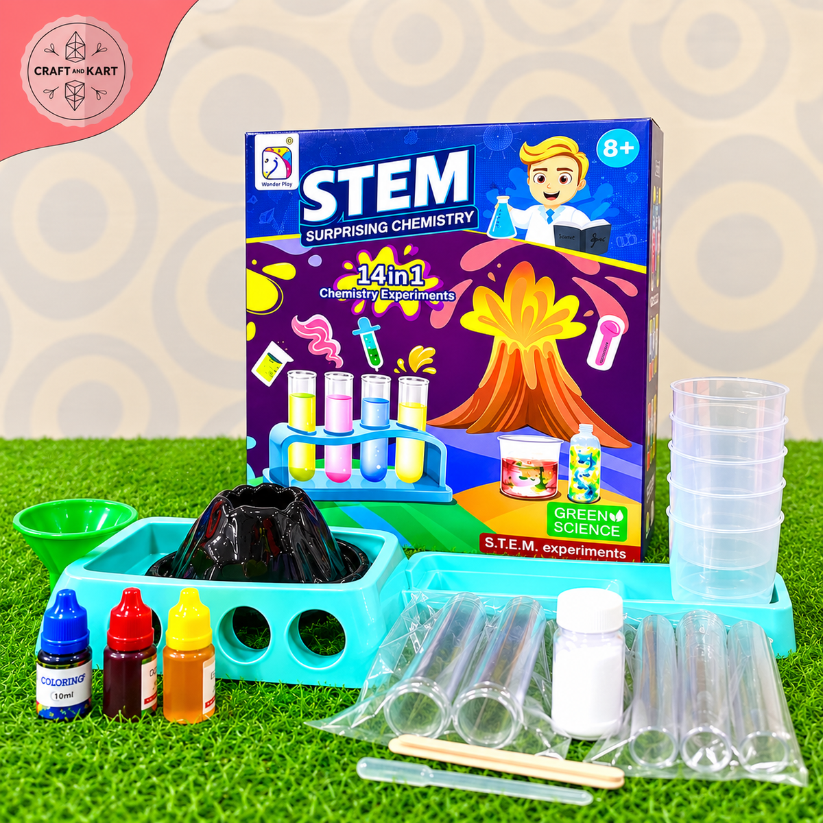 High Quality Educational 14-in-1 Science Experiment Set For Kids