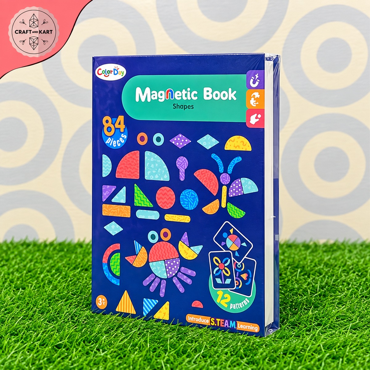 Educational Magnetic Book | Craft & Kart