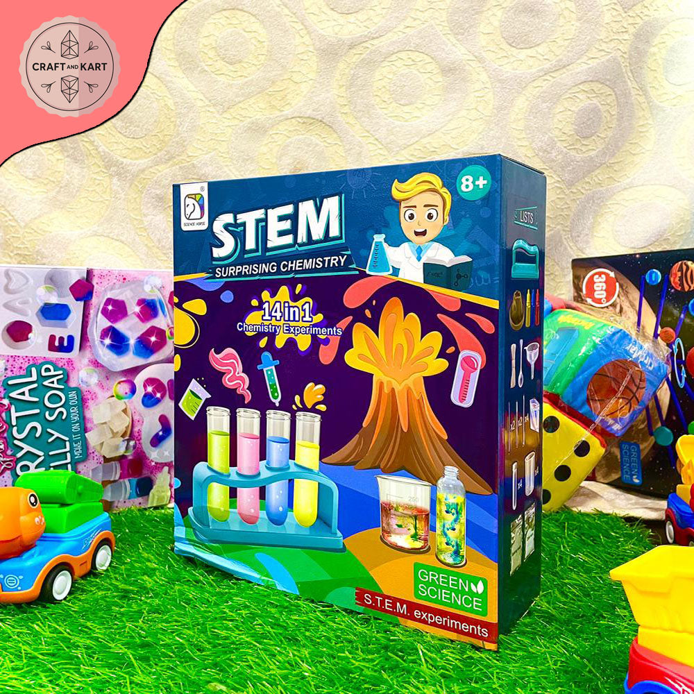 High Quality Educational 14-in-1 Science Experiment Set For Kids