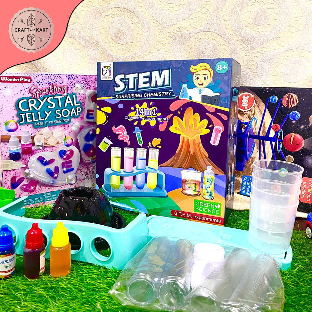 High Quality Educational 14-in-1 Science Experiment Set For Kids