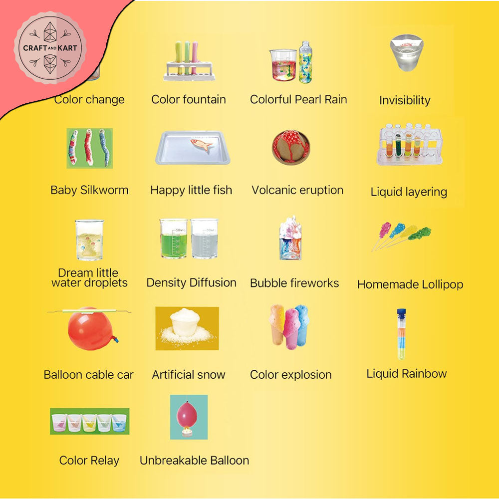 High Quality Educational 14-in-1 Science Experiment Set For Kids