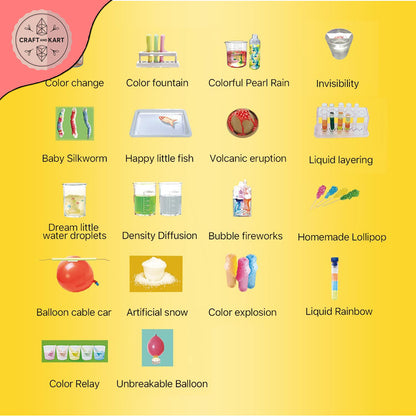 High Quality Educational 14-in-1 Science Experiment Set For Kids