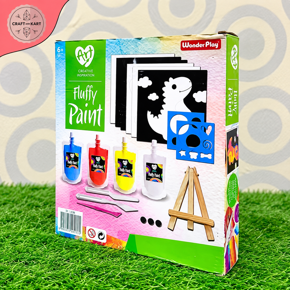 DIY Craft Fluffy Paint Kit