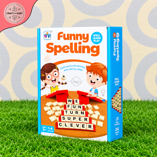 Funny Spelling Toy The Ultimate Word-Building Challenge | Craft & Kart