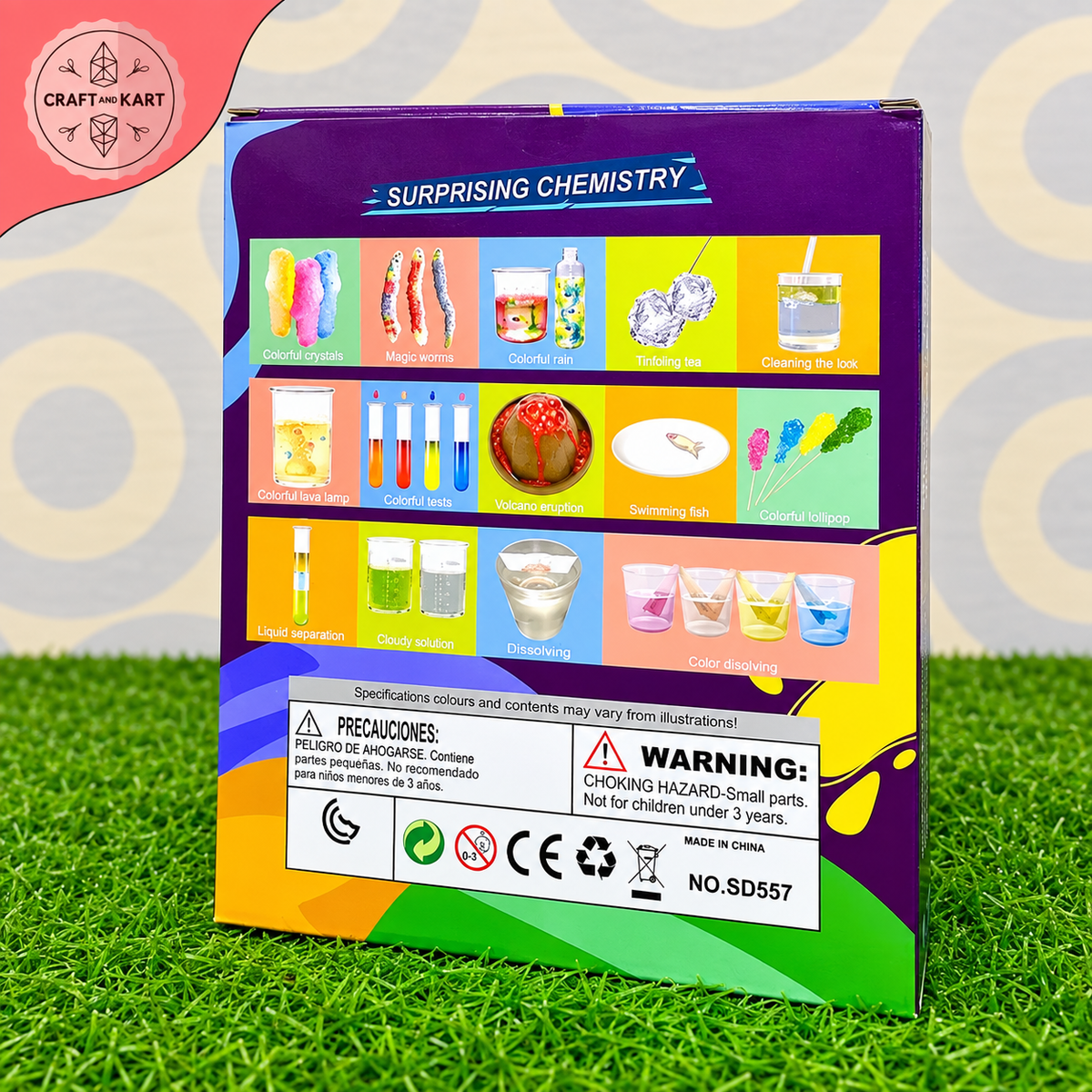 High Quality Educational 14-in-1 Science Experiment Set For Kids