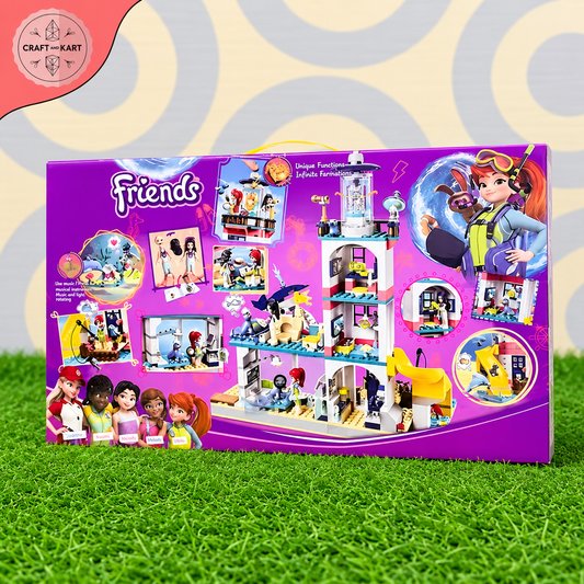 Friends Lighthouse Rescue Center Building Block Set (639 Pieces)