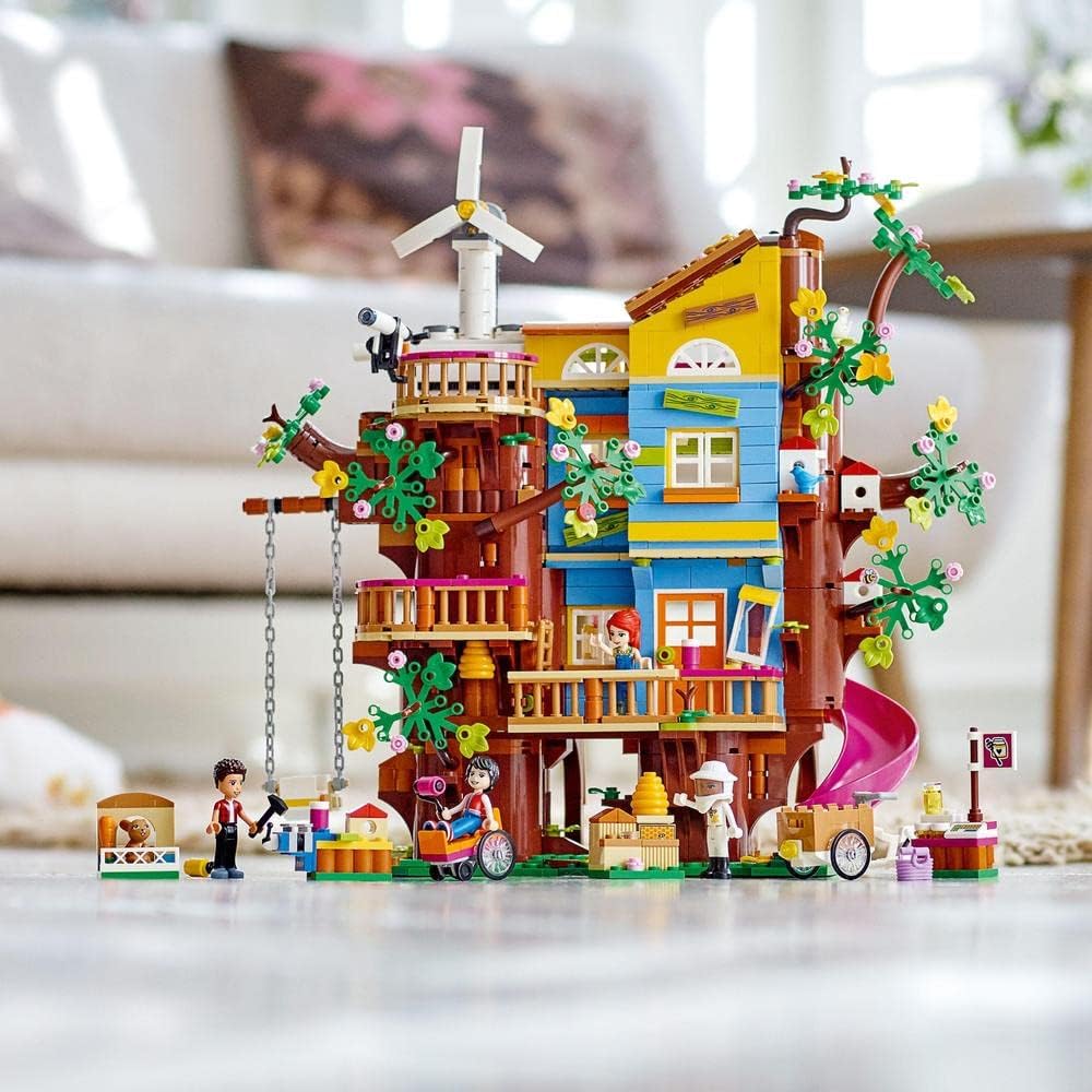 Friends Tree House Building Blocks Set 1171 Pieces | DIY Educational Construction Toy for Kids
