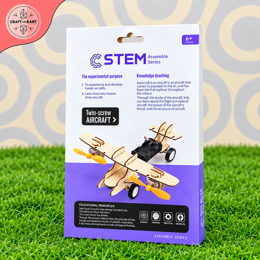 High Quality STEM Propeller Airplane Model
