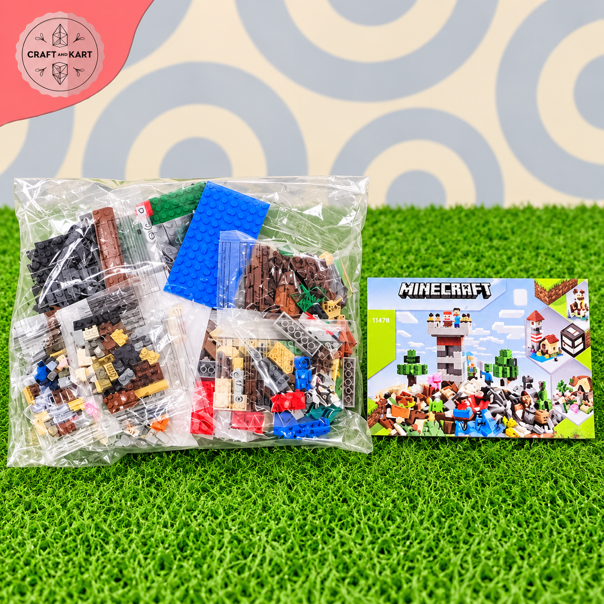 My World 582-Piece 2-in-1 Building Block Set (No. 11478)