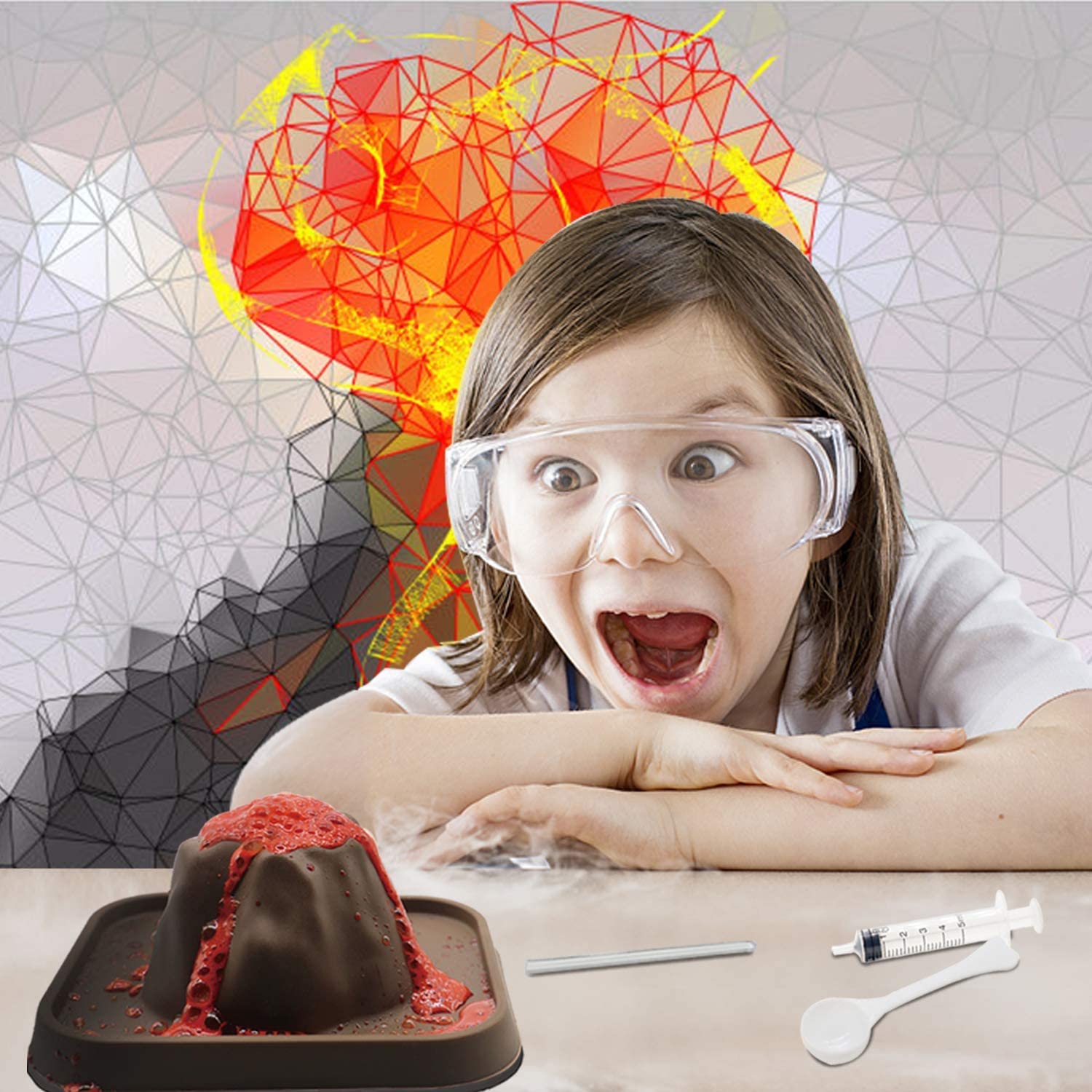 High Quality Educational Volcano Eruption Science Kit for Kids