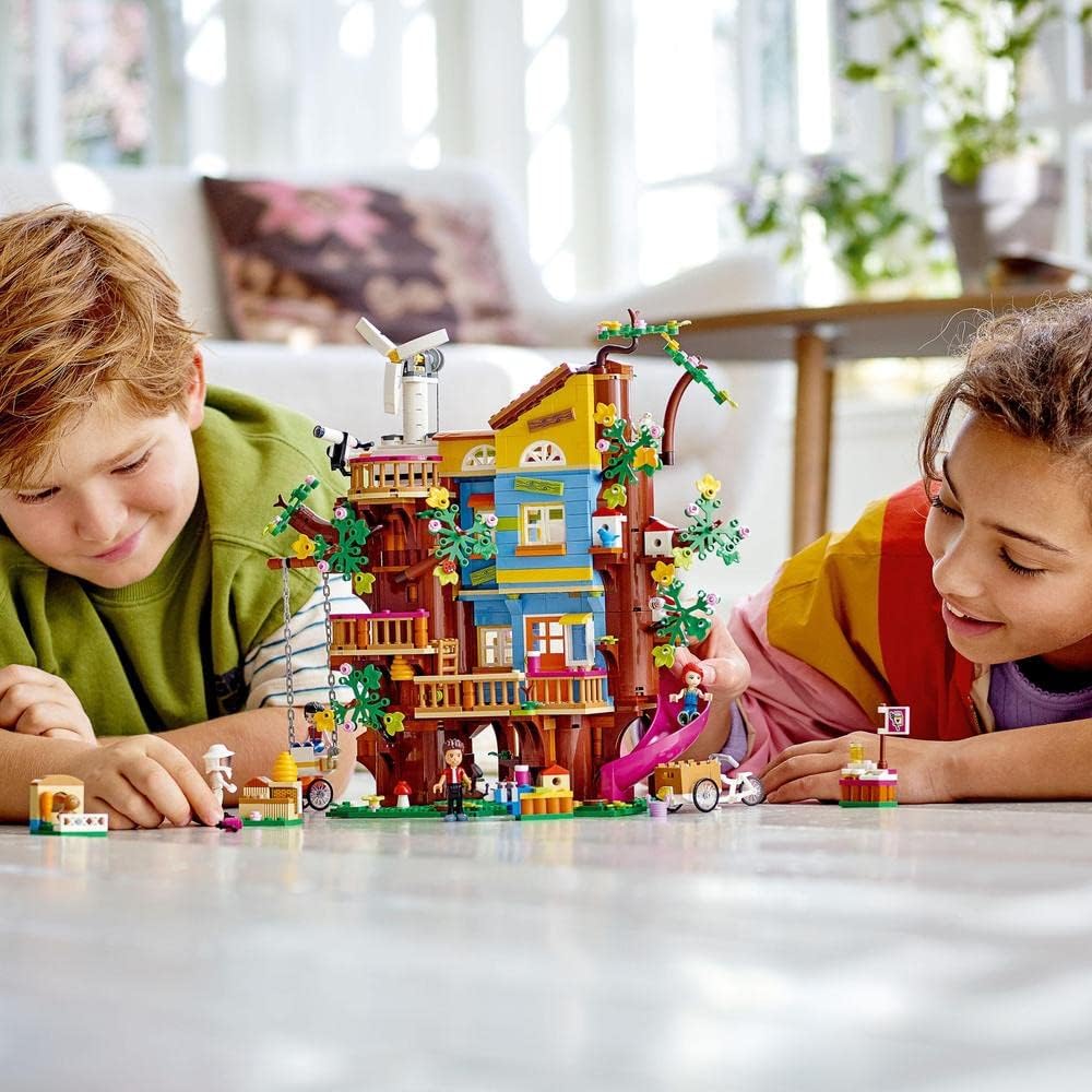 Friends Tree House Building Blocks Set 1171 Pieces | DIY Educational Construction Toy for Kids