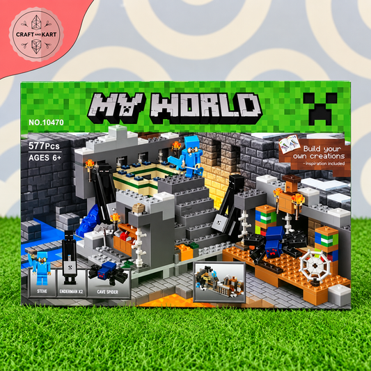My World 577-Piece Building Block Set (No. 10470) | Craft & Kart