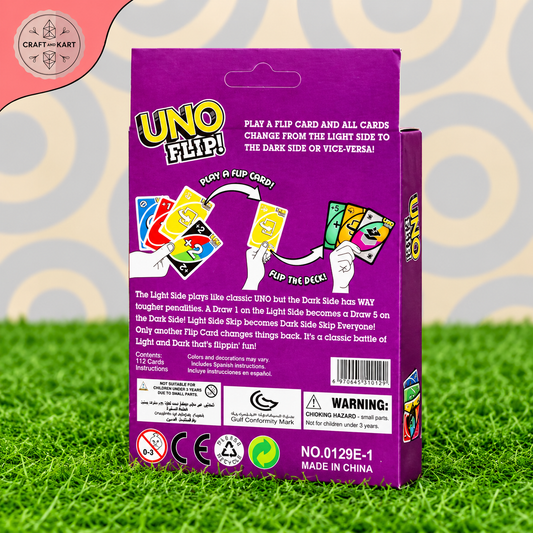 High Quality UNO Flip Cards