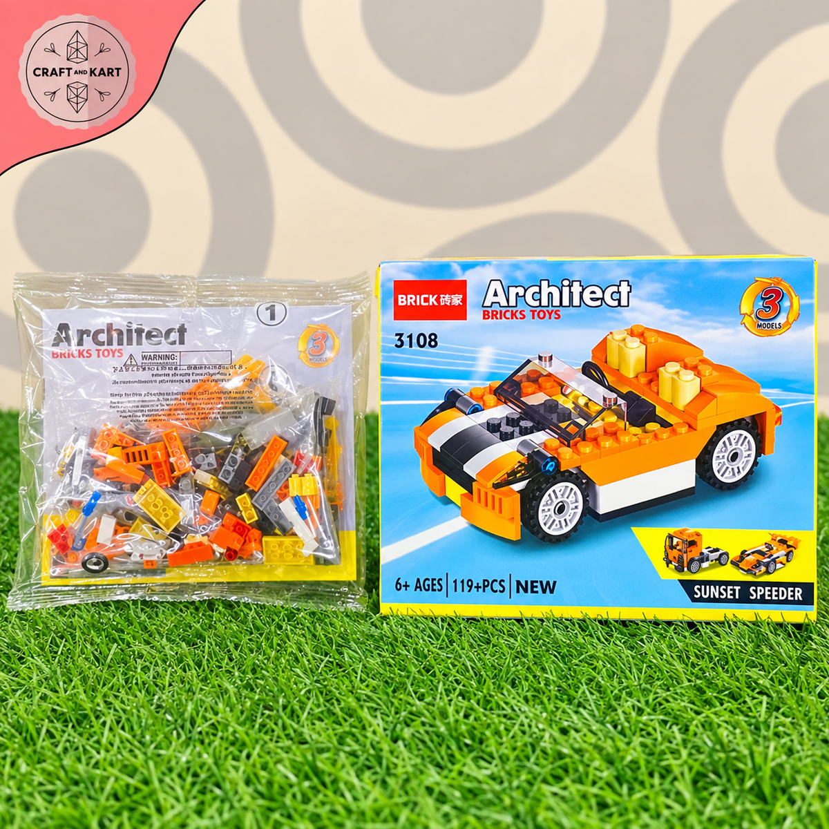 Brick Building Architect Bricks Sunset Speeder