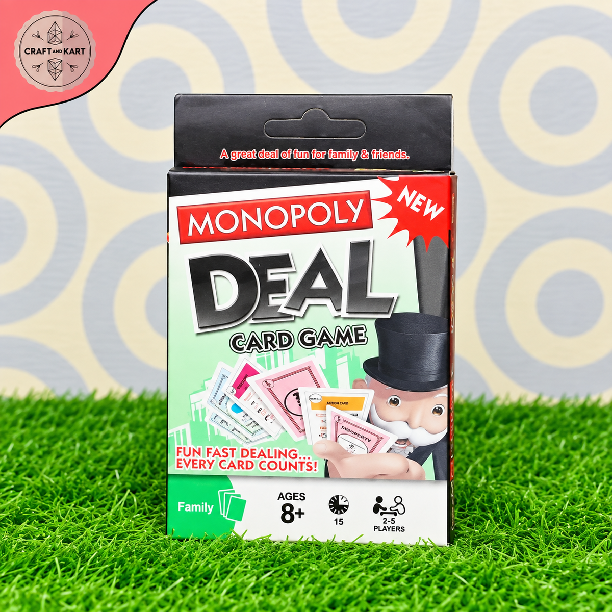 Educational Monopoly Deal Card Game | Craft & Kart