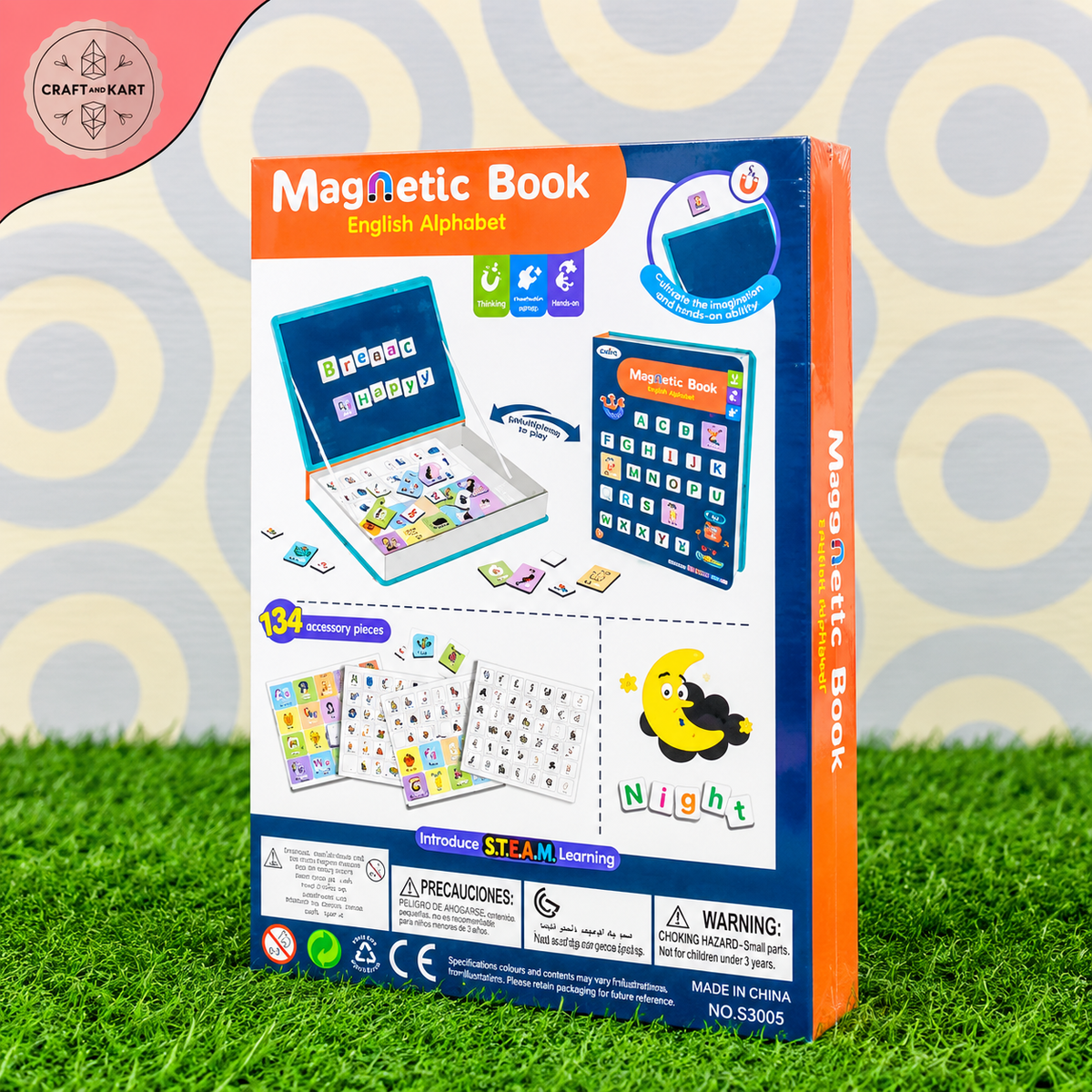 Educational Magnetic Book