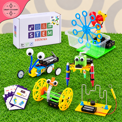 5 in 1 STEM Hands-On Science Experiment Kit for Kids (Ages 6+)