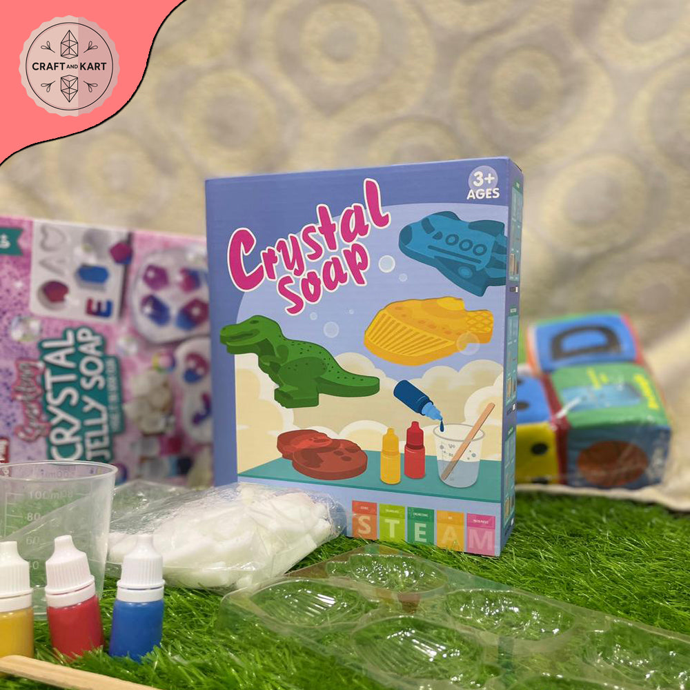Crystal Soap DIY Kit for kids