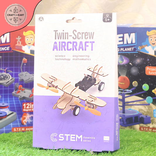 High Quality STEM Propeller Airplane Model