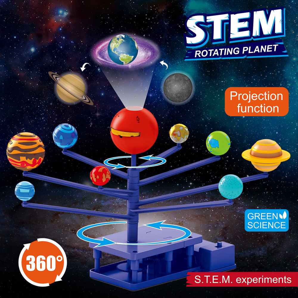High Quality Educational STEM Rotating Planet For Kids