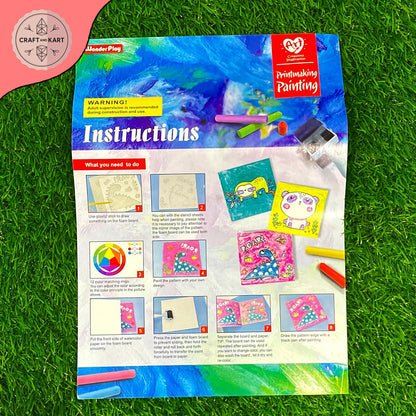 DIY Craft Print making Painting Kit