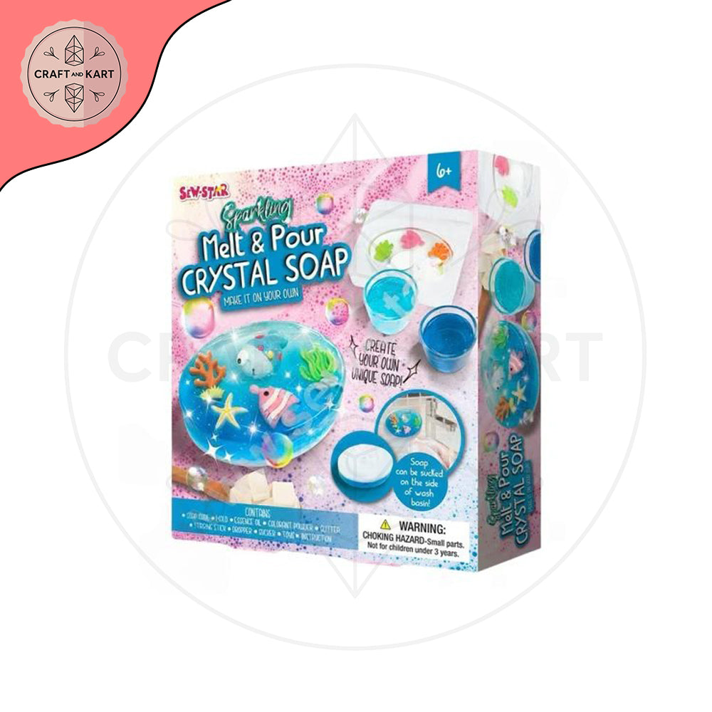 Sparkling Melt And Crystal Soap