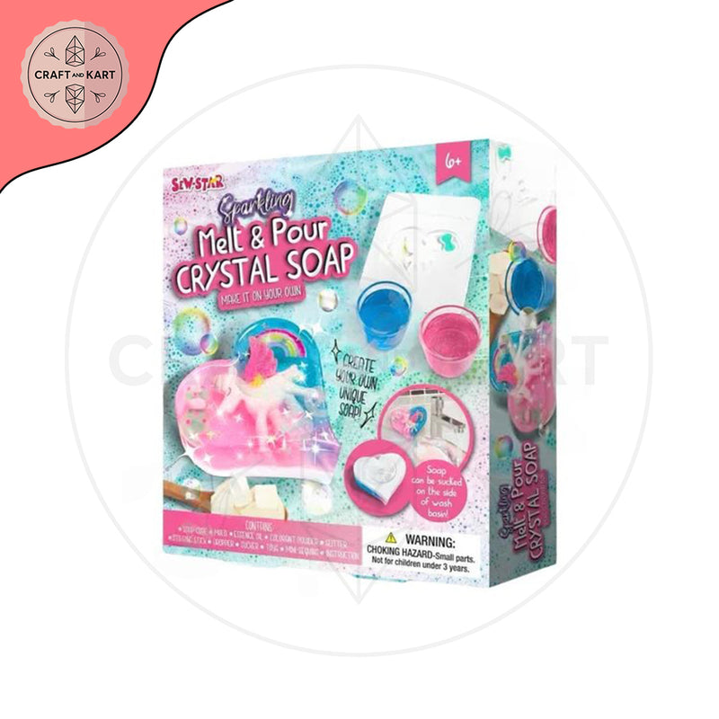 Sparkling Melt And Crystal Soap