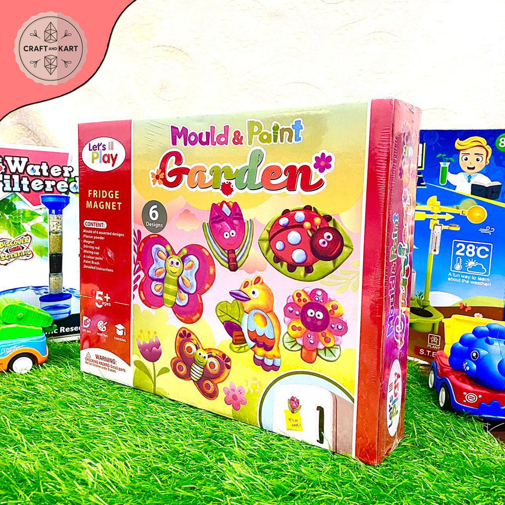 Creative Mould and Paint Garden Educational and Fun For Kids