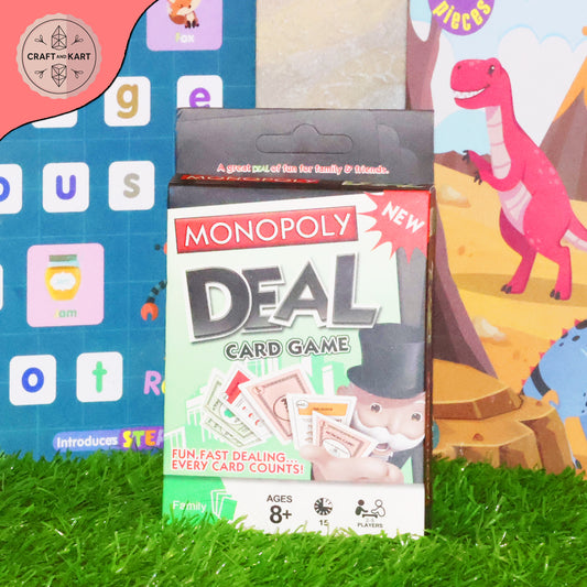 Educational Monopoly Deal Card Game