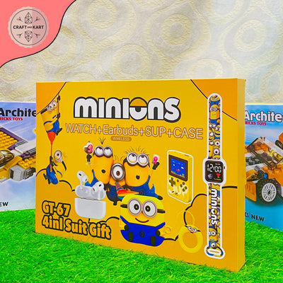 Minions 4-in-1 Kids Smart Gadget Set For Kids
