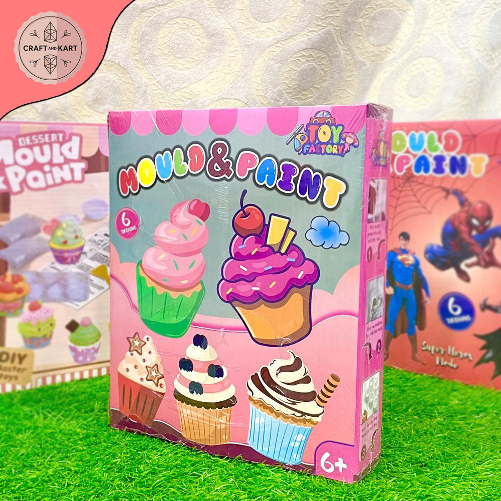 Fun and Educational Mould and Paint Dessert Set