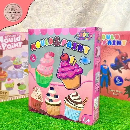 Fun and Educational Mould and Paint Dessert Set | Craft & Kart