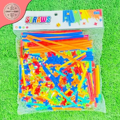 Educational Craft and Kart Straws Building Set