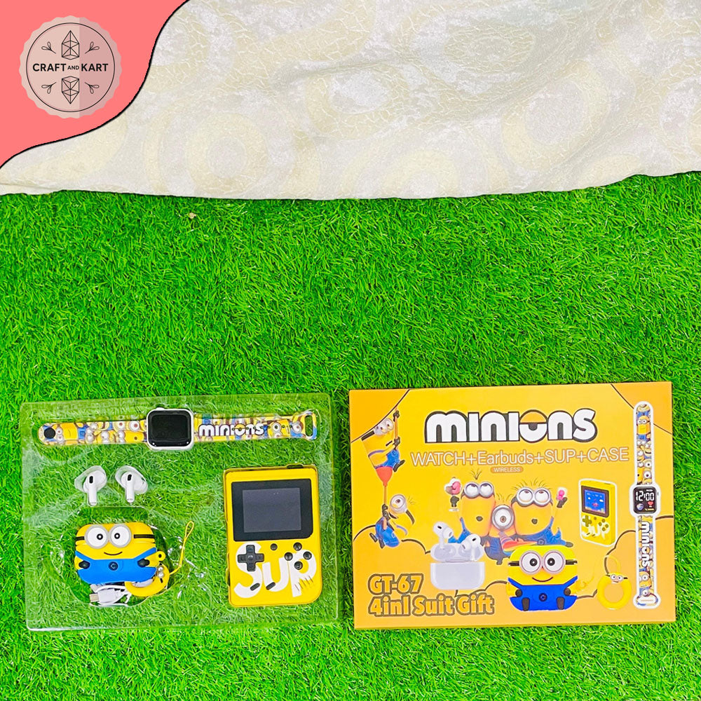 Minions 4-in-1 Kids Smart Gadget Set For Kids