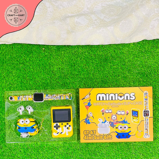 Minions 4-in-1 Kids Smart Gadget Set For Kids