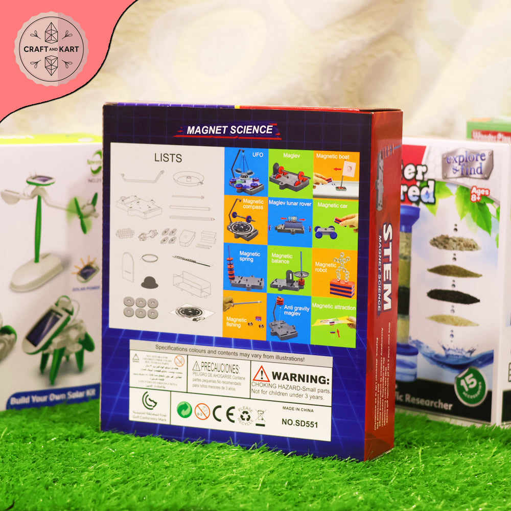 Educational 12-in-1 Magnetic Science & STEM Exploration Kit