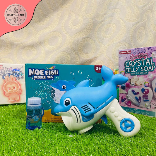 Elegant Moe Fish With Bubble Gun