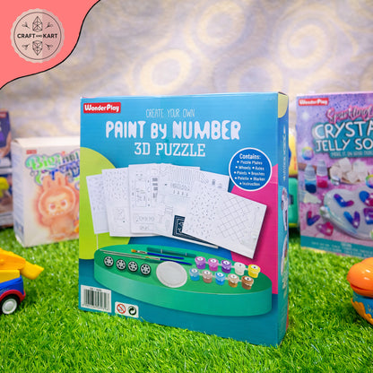 Paint By Number 3D Puzzle
