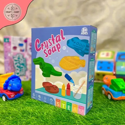 Crystal Soap DIY Kit for kids | Craft & Kart