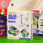 6 in 1 Solar Robot DIY STEM Educational Kit Build Your Own Robot Kit Powered by the Sun with Solar Panel