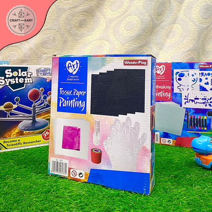 DIY Craft Tissue Paper Painting Kit