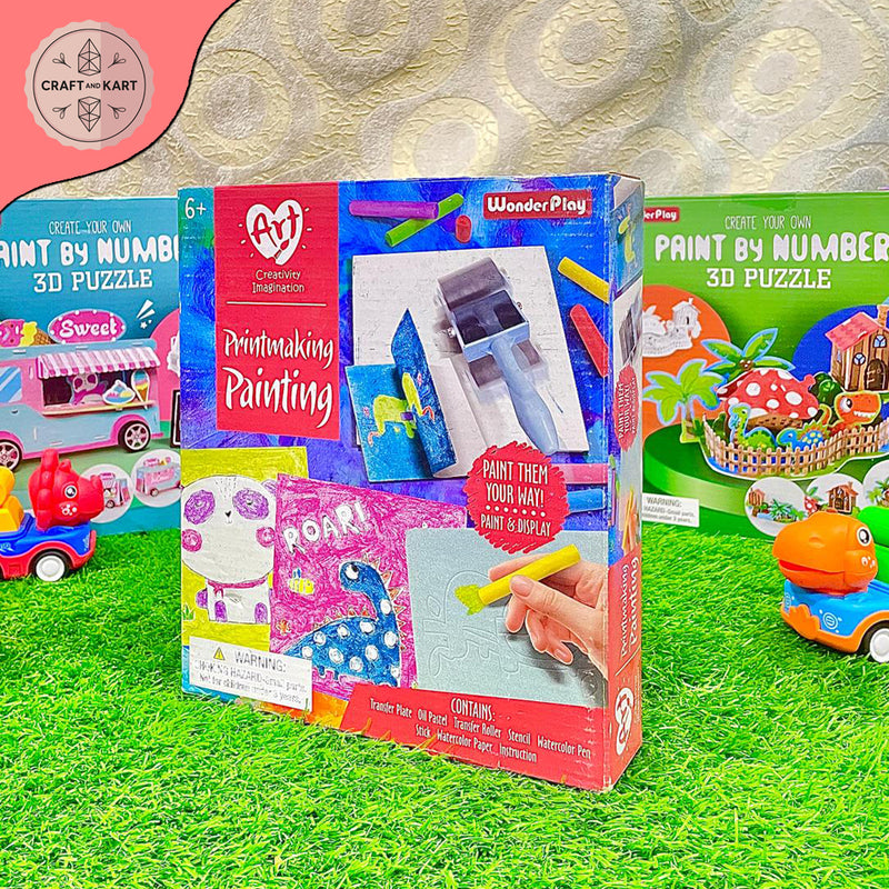 DIY Craft Print making Painting Kit