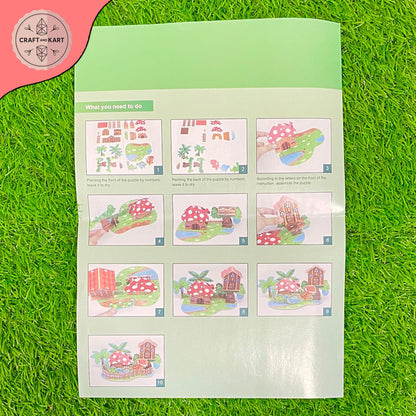 Paint By Number 3D Puzzle